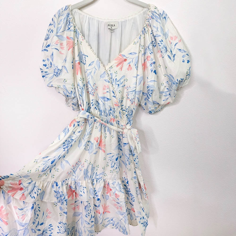 Aura Floral Mini Dress - M